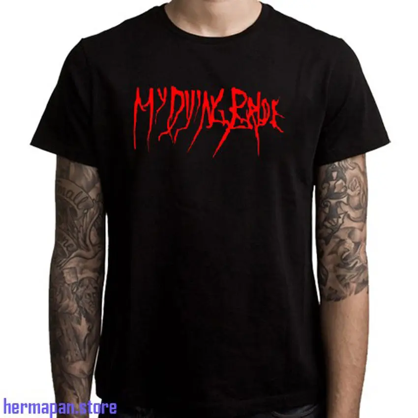 Новая мужская черная металлическая лента My Dying размер S до 3XL хип хоп футболка
