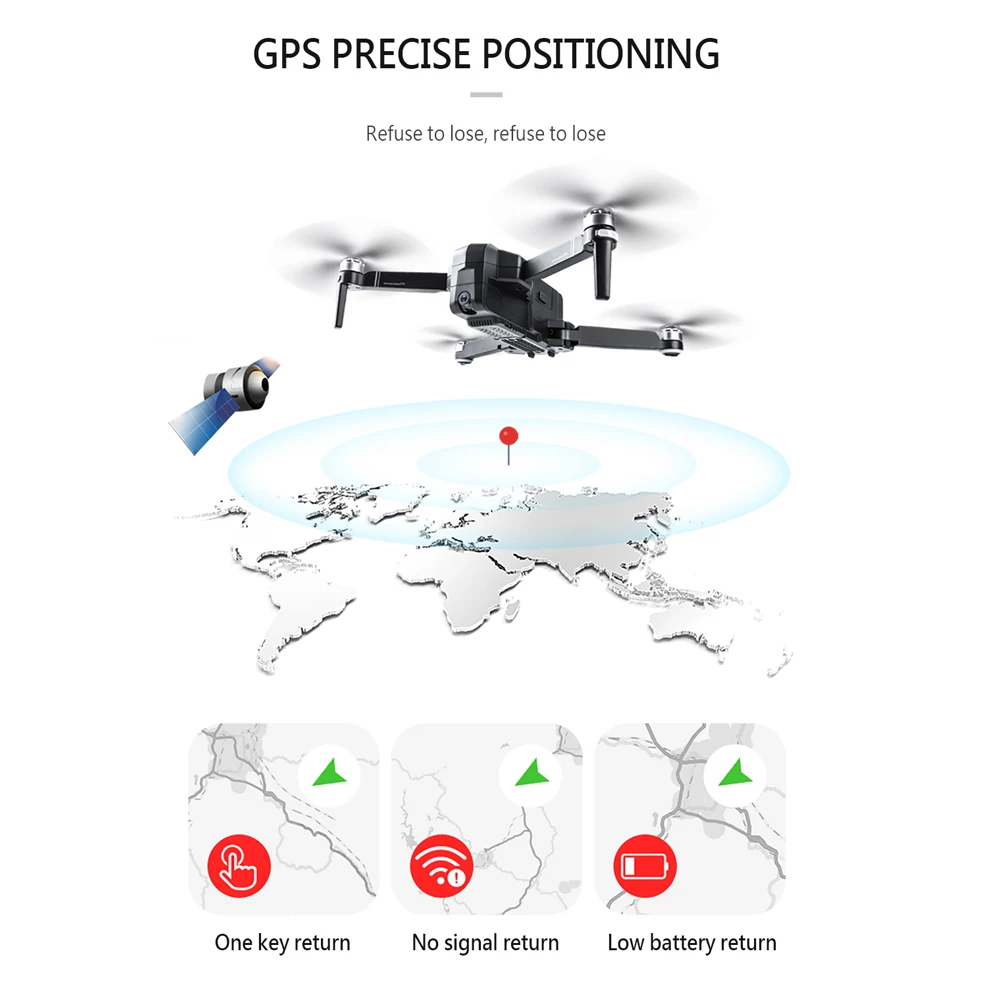 SJRC F11 GPS 5G WiFi FPV с камерой 1080P Бесщеточный Quadcopter 25 мин. Время полета Жест Складная рукоятка Selfie RC Dron VS CG033