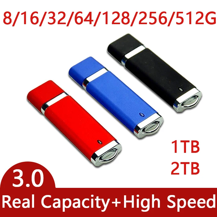 Настоящий высокоскоростной флеш накопитель USB 3 0 1 ТБ 2 64GB 128GB 256GB Cle с ключом Pendrive