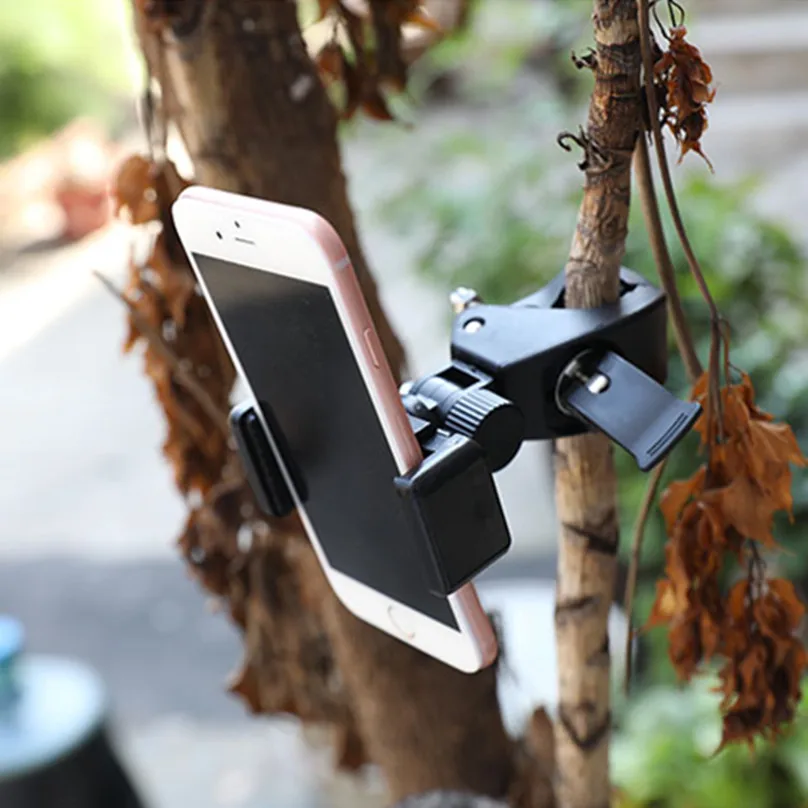 Mobile Phone Anchor Live Broadcast Support Multifunctional Motorcycle Self Cycling Navigation Phone Rack Clip Vertical Rotation (2)