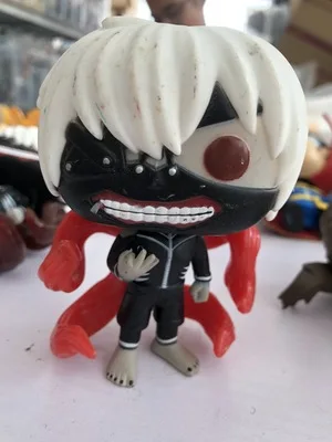 Оригинальный Подержанный Funko pop Аниме: Токийский Гуль Кен канеки Виниловая
