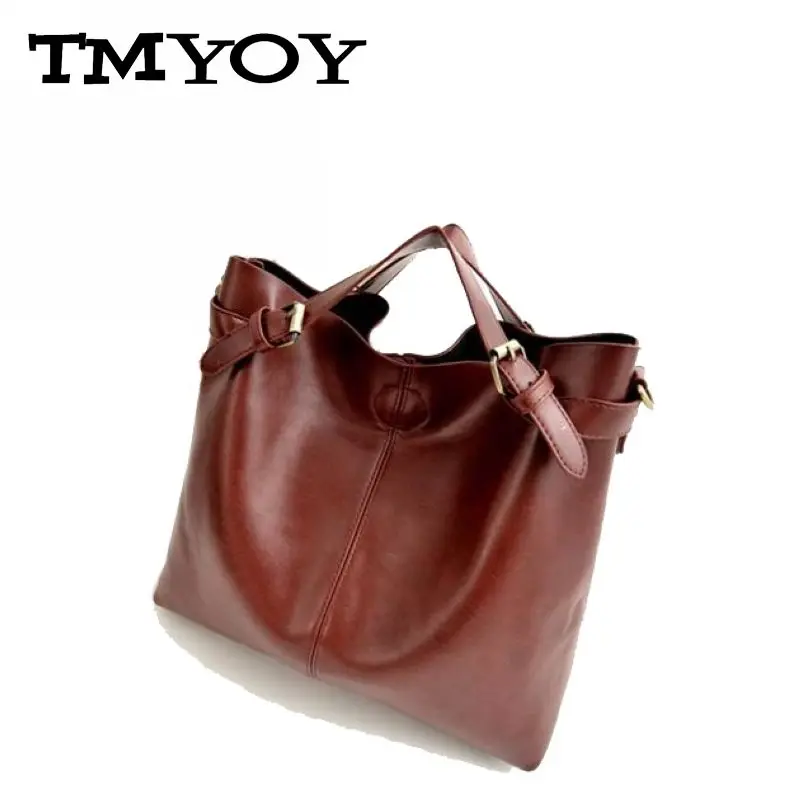 

TMYOY Hot sale!Composite bag soft pu women leather handbags 2 colors opener women shoulder bags for women shopping AA505