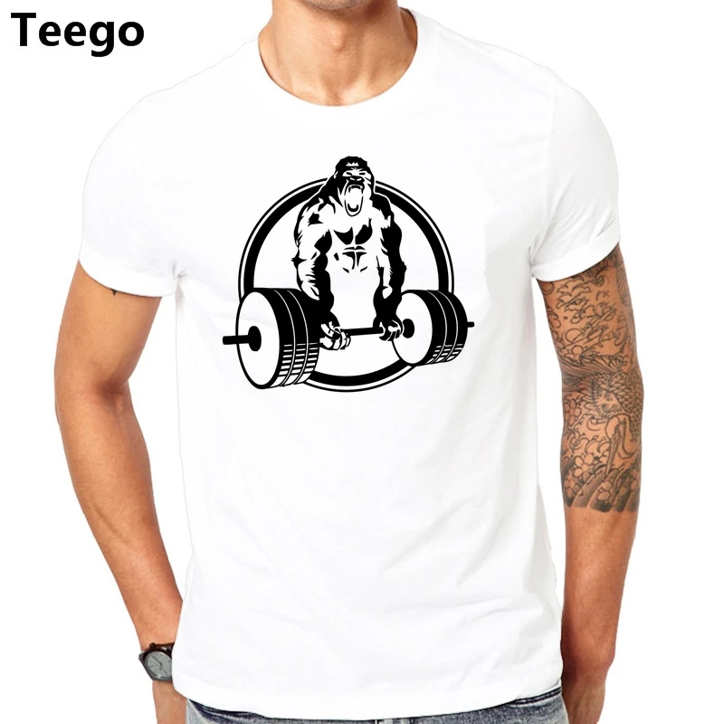 Logo Tee Shirt 2017 VEGAN T SHIRT BARBELL CLUB GYMer WEIGHTS TOP Coton Hip Black Tt shirt | Мужская одежда