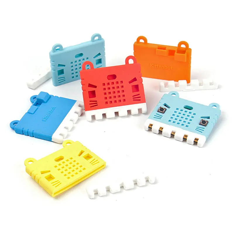 Elecrow BBC Micro: bit чехол силиконовый Красочный Защитный корпус Толщина 12 мм для Micro Bit