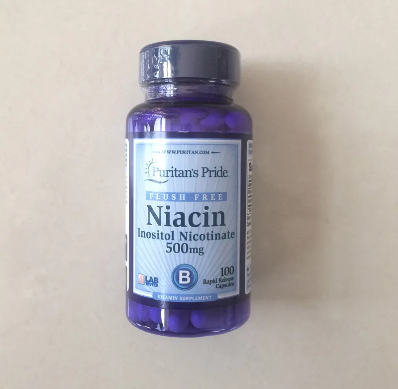 Niacin Inositol Nicotinate 500 mg 100 pcs Free shippingin Massage