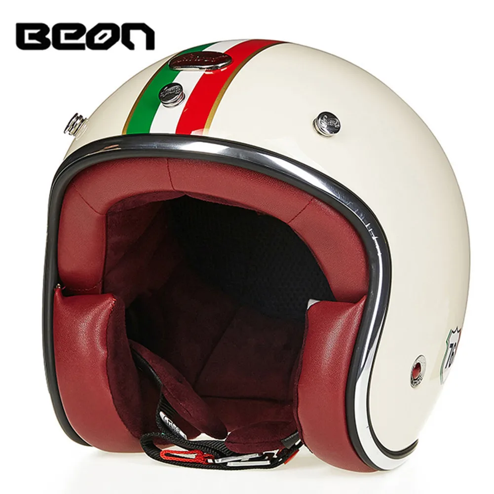 Стекловолокно ECE качество moto rcycle шлем чоппер с открытым лицом Винтаж 10876 Casque Casco