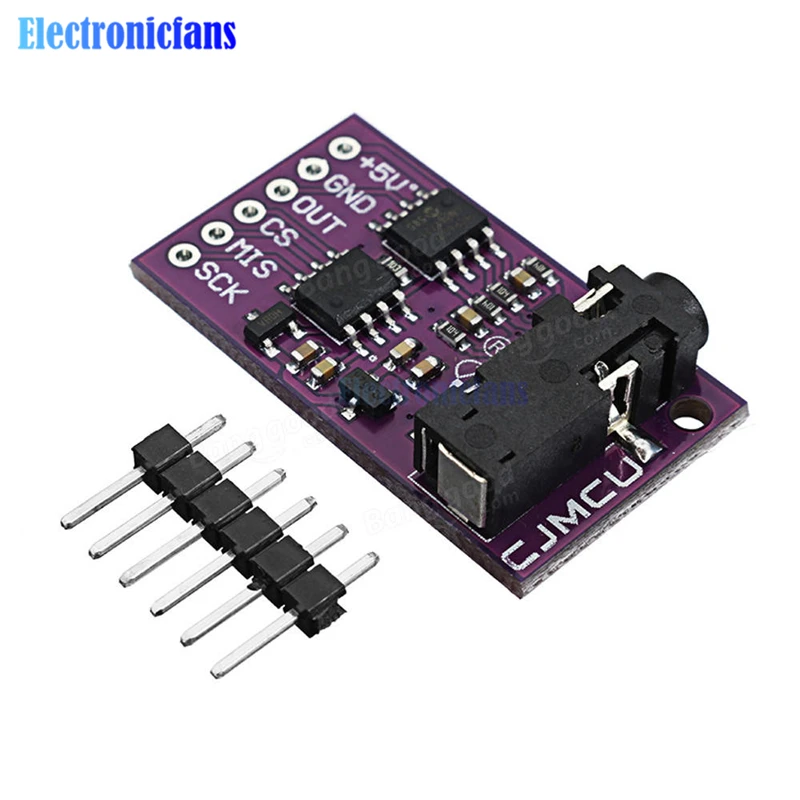 

CJMCU-6701 GSR Skin Sensor Analog SPI Serial EDA 3.3V/5V for Arduino