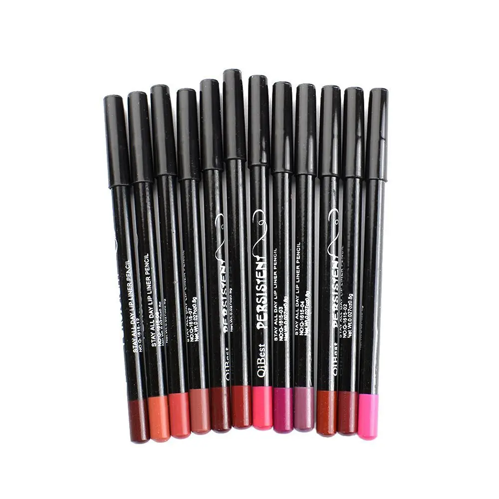 

The Best Pencil For a Perfect Look 12 Colors In One Order Lip liner