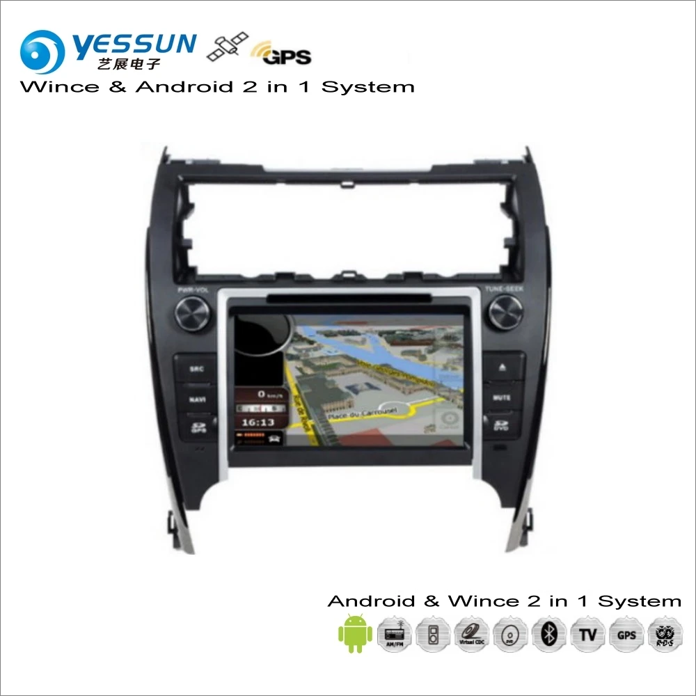 

YESSUN For Toyota Camry Europe 2012~2014 - Car Android Multimedia Radio CD DVD Player GPS Navi Map Navigation Audio Video System