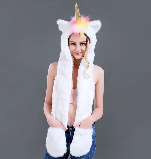 hat and gloves in one