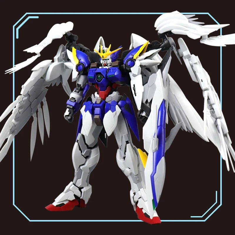 DRAGON_MOMOKO Molder Soul 1:100 MG HIRM Wing Wing Hair Angel Gundam Action Figure Kid Assembled Model Toy Out of Print Rare Spot