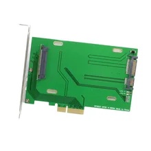 PCI-E 3,0x4 Lane к U.2 U2 комплект SFF-8639 хост-адаптер для Intel материнской платы и 750 NVMe PCIe SSD