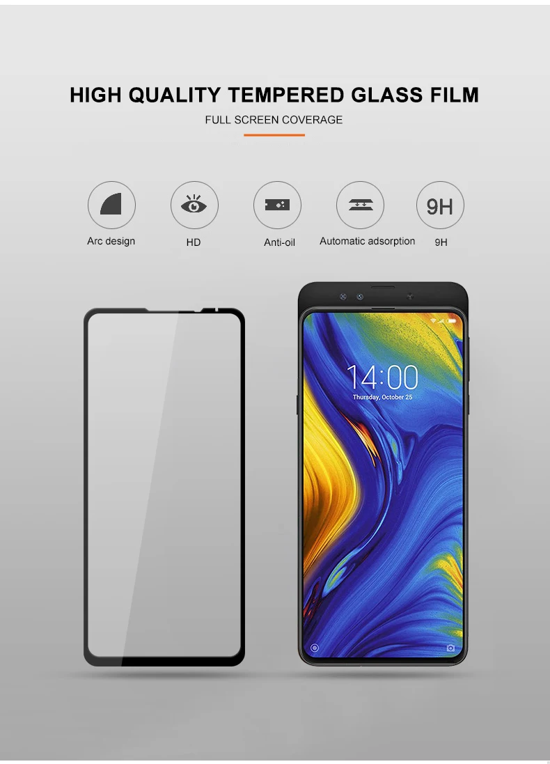 YIYONG 5D полное покрытие стекло для Xiaomi mi x 3 2s 2 S закаленное стекло Xio mi защитная пленка Xiaomi mi x3 mi x2s mi x2 S стекло