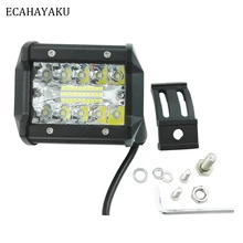Best Price ECAHAYAKU 4inch LED Work Light Bar 60W Flood Beam 12V 24V car styling FOR jeep truck Off Road 4WD ATV UTV UAZ Motorcycle Boat Best Price ECAHAYAKU 4inch LED Work Light Bar 60W Flood Beam 12V 24V car styling FOR jeep truck Off Road 4WD ATV UTV UAZ Motorcycle Boat
