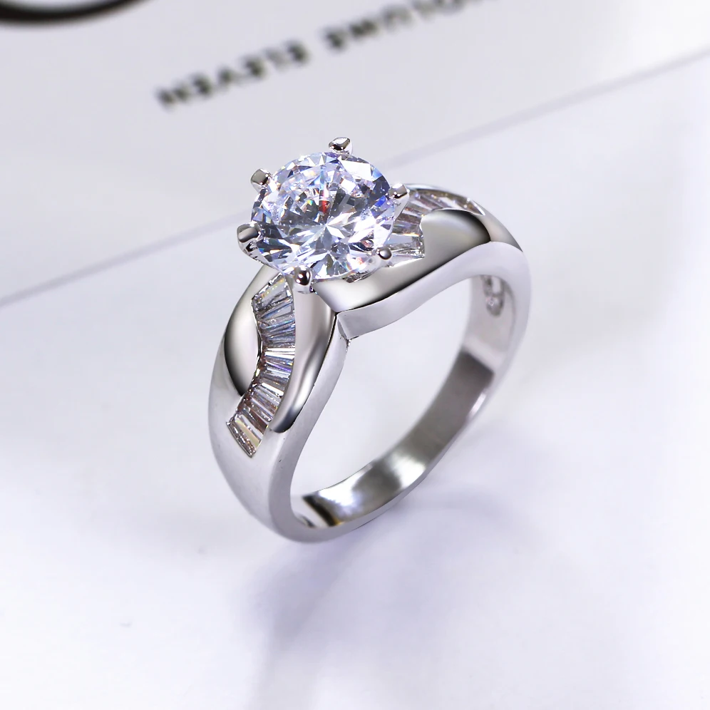 Seconds Kill Sweet Look Fashion Jewelry Brass Cadmium Free White Gold