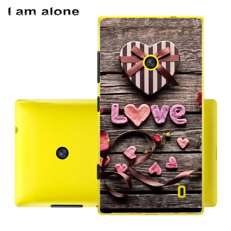 Чехлы для телефонов I am alone для microsoft Nokia Lumia 520 4,0 дюйма, мягкий ТПУ мобильный Модный Цветной чехол для Nokia 520 - Цвет: Soft TPU U17