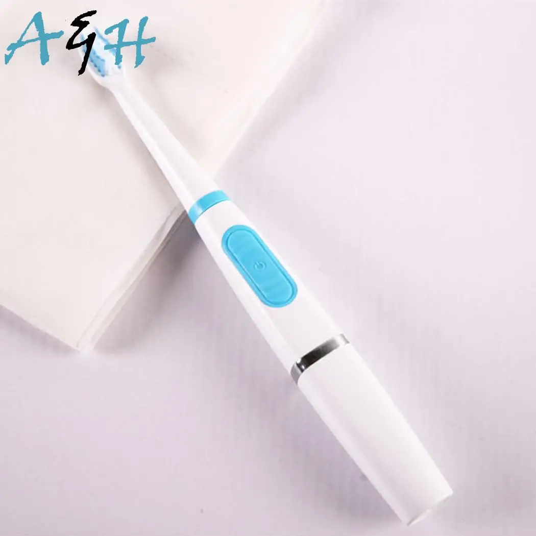 

Oral Care IPX7 Sonic Included Electric Portable AA 1 Set Children x Toothbrush Waterproof Geometric Battery 32g