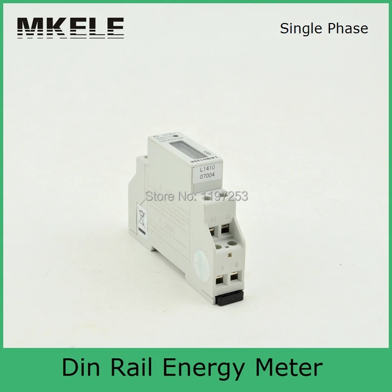 Din-рейка MK-LEM012SE однофазный цифровой счетчик энергии цена, умный измеритель энергии