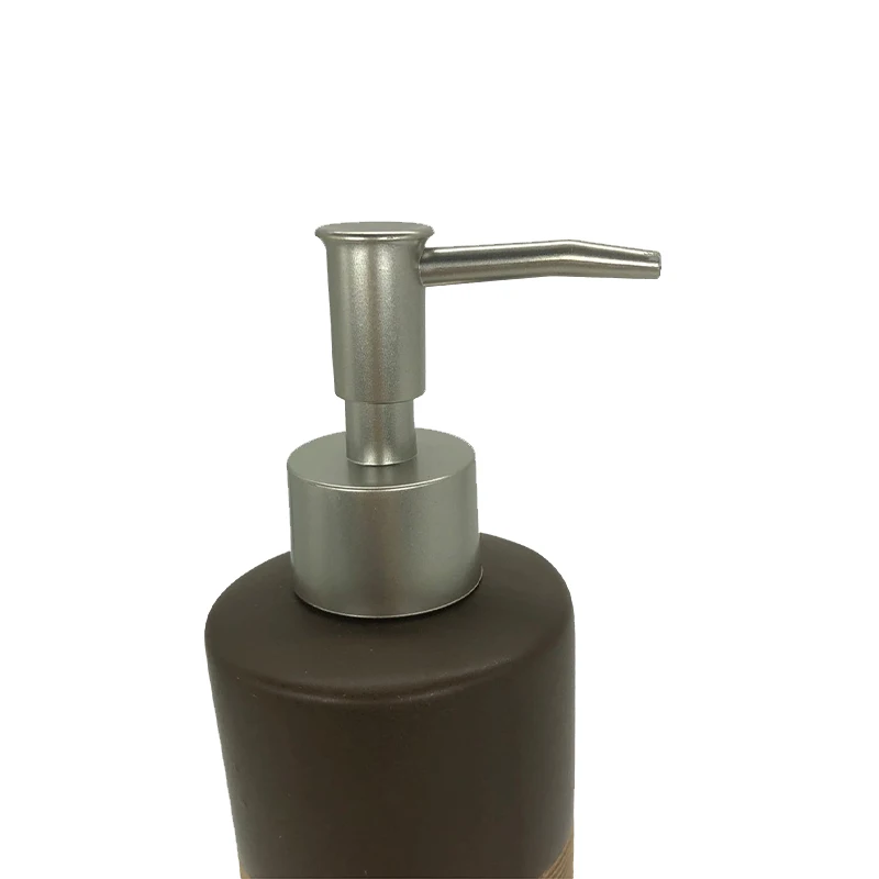 4 sets of chocolate color ceramic bathroom accessories high-grade wash set soap dispenser bathroom supplies wedding gift set