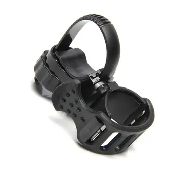 

Support Flashlight Lamp Light flashlight holder Color Black Bike Handlebar