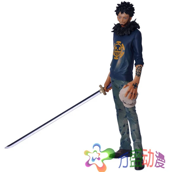 Best Offers 28cm Trafalgar Law One Piece Action Figures Anime PVC brinquedos Collection Figures toys with Retail box AnnO00586A