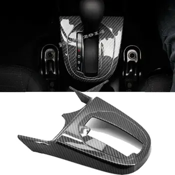 

Carbon Fiber Gear shift Box panel Cover Trim For Honda Fit Jazz 2014 2015 2016 2017 2018
