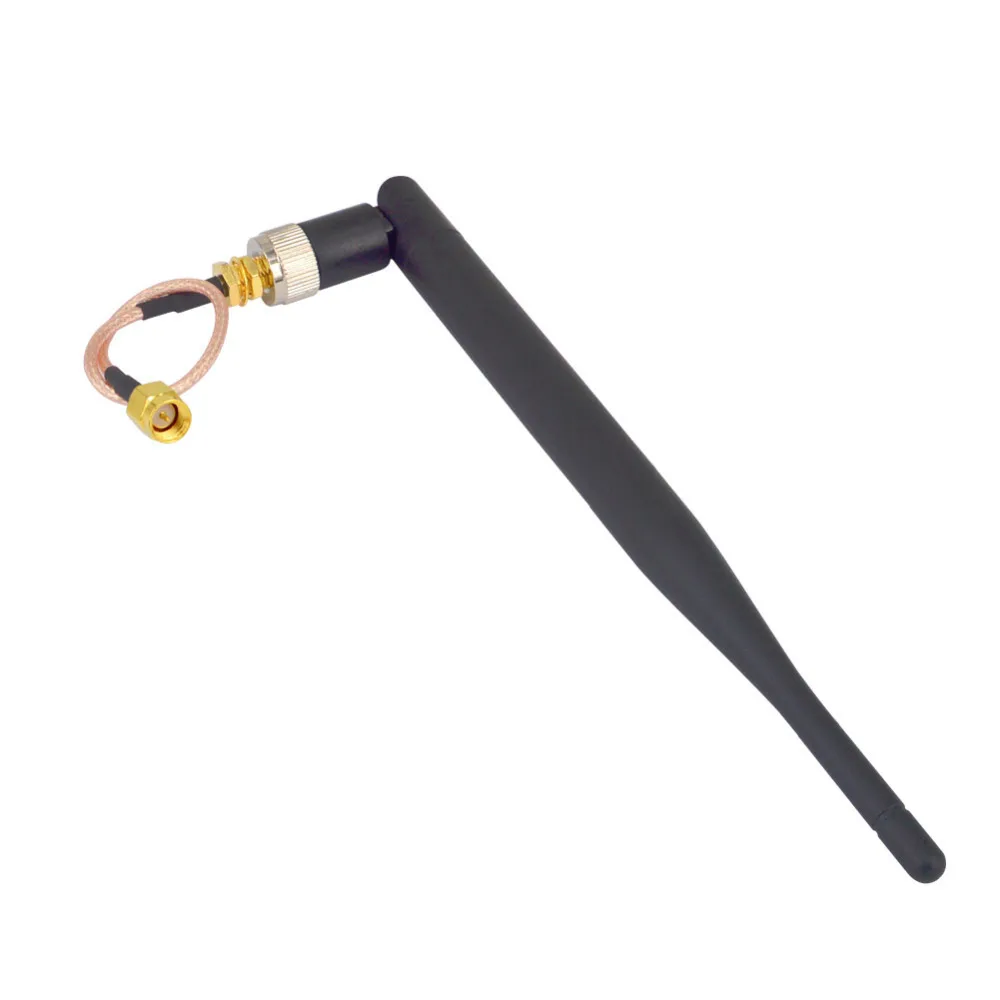 Антенна Wi Fi 802.11b/g 2 4 ГГц 5 дБи|wifi antenna|wifi antenna malewifi sma male |