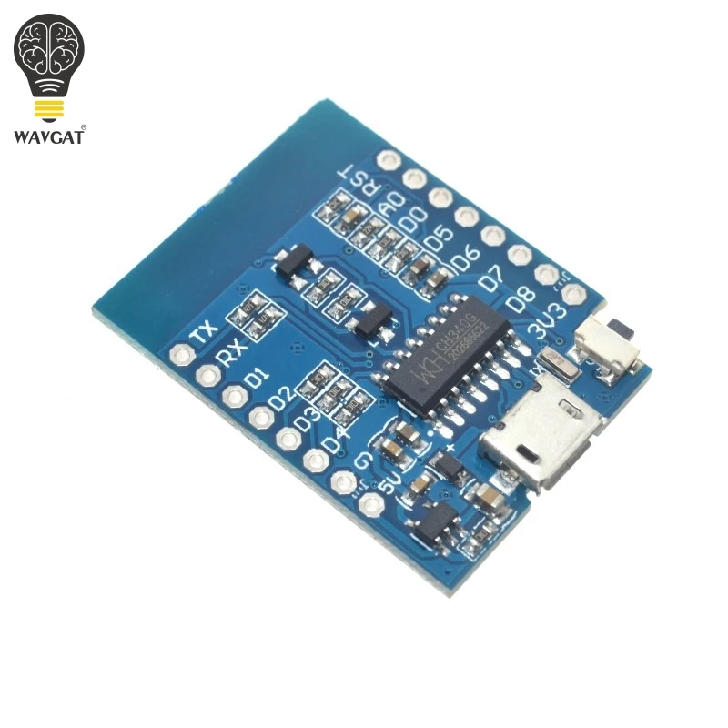 5 комплектов D1 mini NodeMcu 4 м байтов Lua Wi Fi Интернет вещей макетная плата ESP8266 от