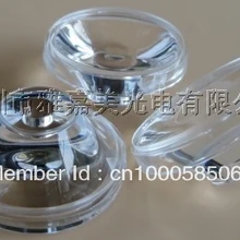 Светодиодный объектив 35,8 мм вогнутый Гладкий объектив 5 градусов, светодиодный оптический объектив, 1 Вт 3 Вт рефлекторный коллиматор