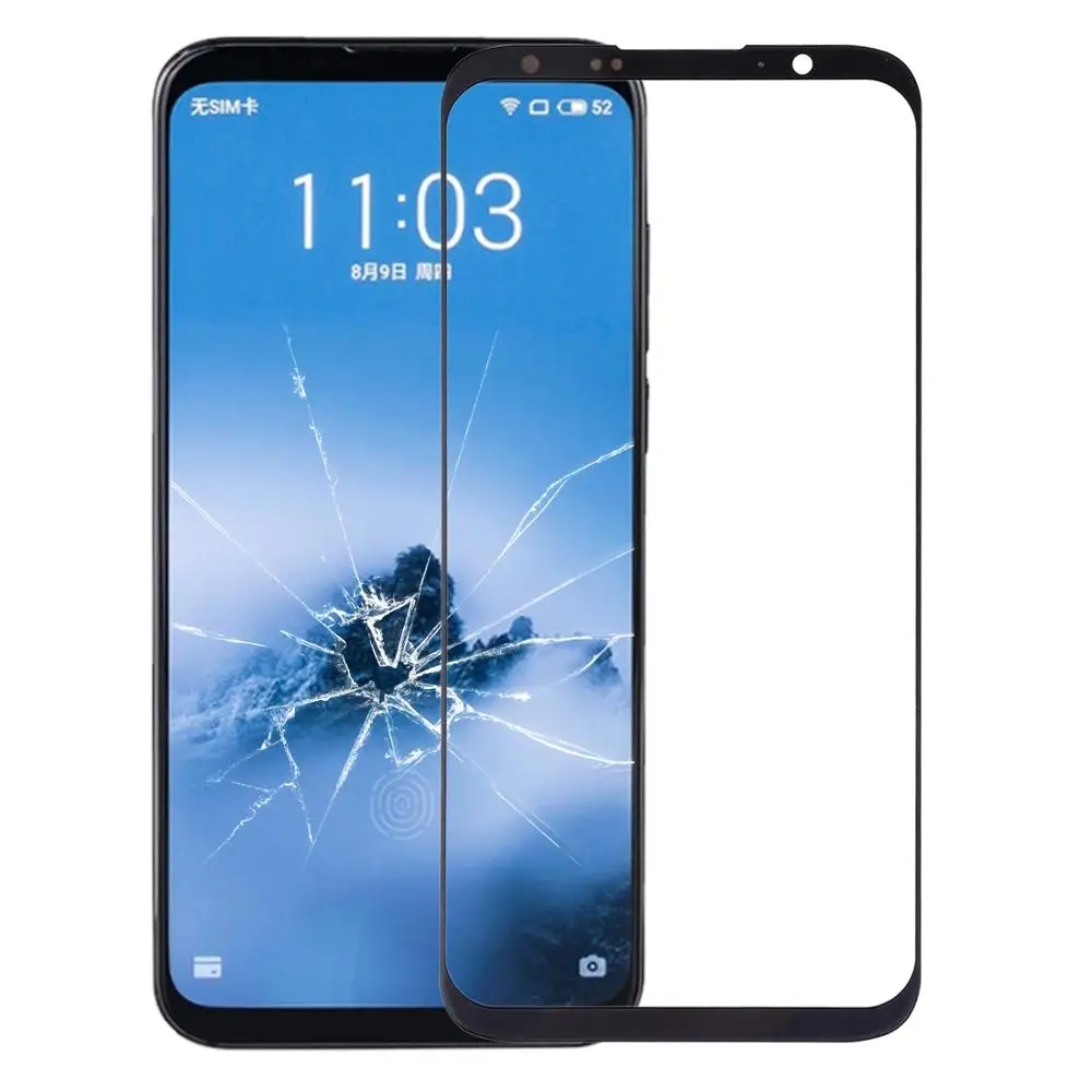 

2019 6.5 inch Touchscreen For Meizu 16 Plus Touch Screen Panel Digitizer Sensor Front Glass Lens Replacement Parts TouchPad