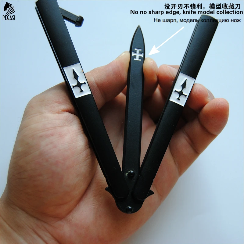 

PEGASI Zinc Alloy Model Butterfly Knife Not Sharp Knife Is Suitable For Gift and Collection Exempt Postage By 100%