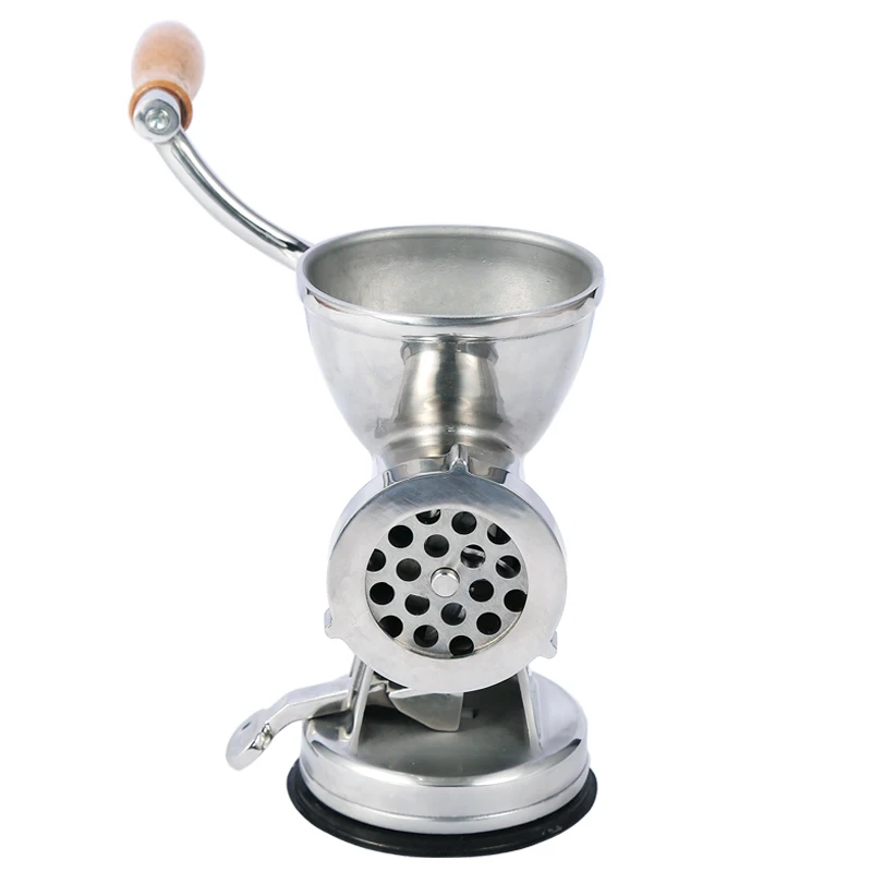 Stainless Steel Manual Meat Grinder Machine Rotatory Vegetable Slicer For Sausage Maker Machine High Quality Food Grinder 3