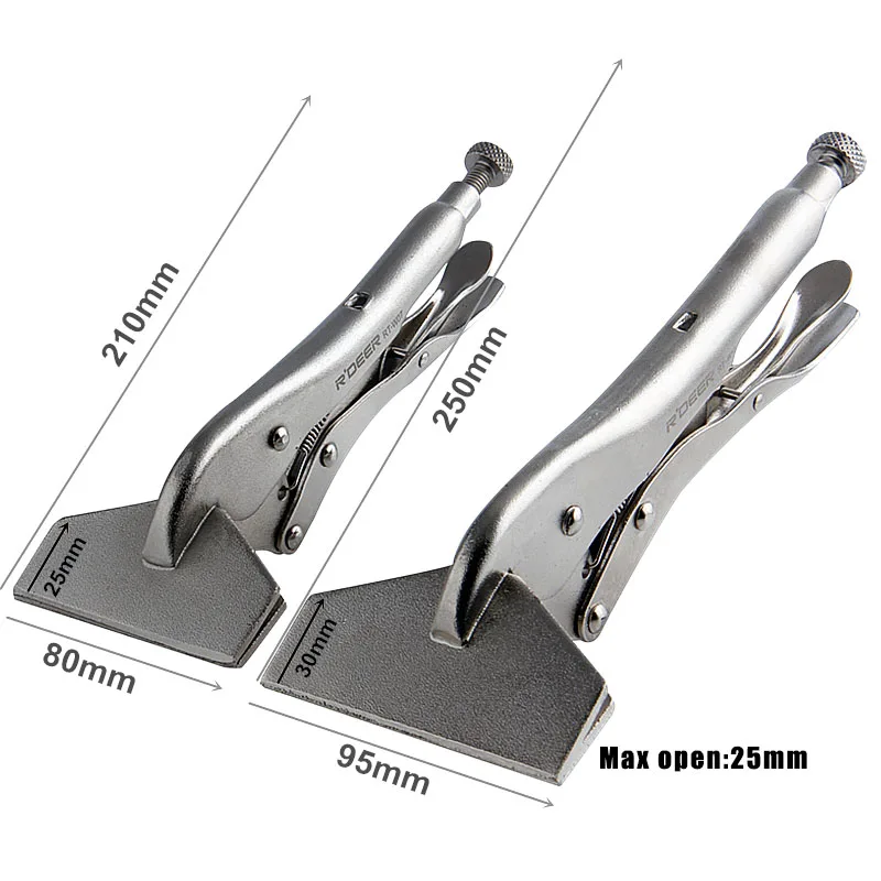 Плоскогубцы RDEER 7 ''/10'' с фиксирующей головкой износостойкие тиски зажимные