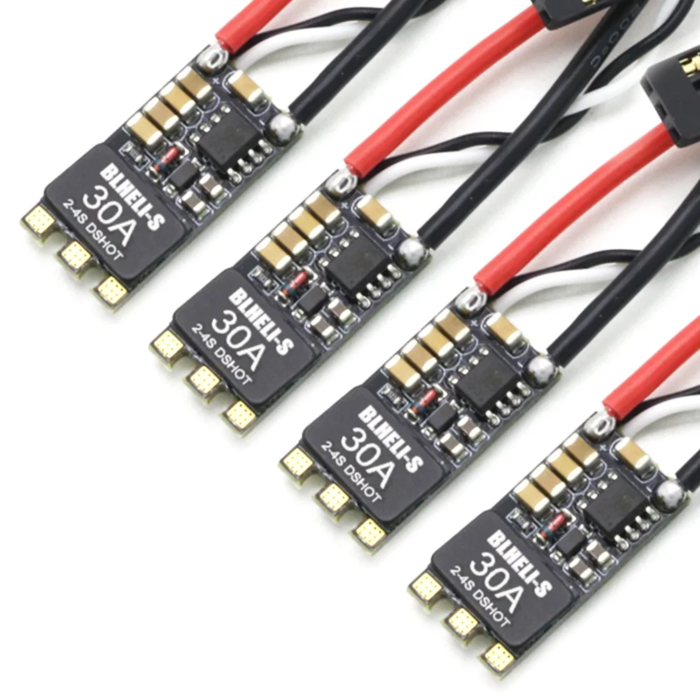 4 / 8 pcs 30A-S 30A- S ESC BLHeli_S OPTO 2-4S Supports Mulitshot Oneshot42 OneShot125