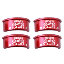 2pcs//Set 25.4-31.8mm Stem Reducer Bicycle Handlebar Bar Shim Spacer Replacements
