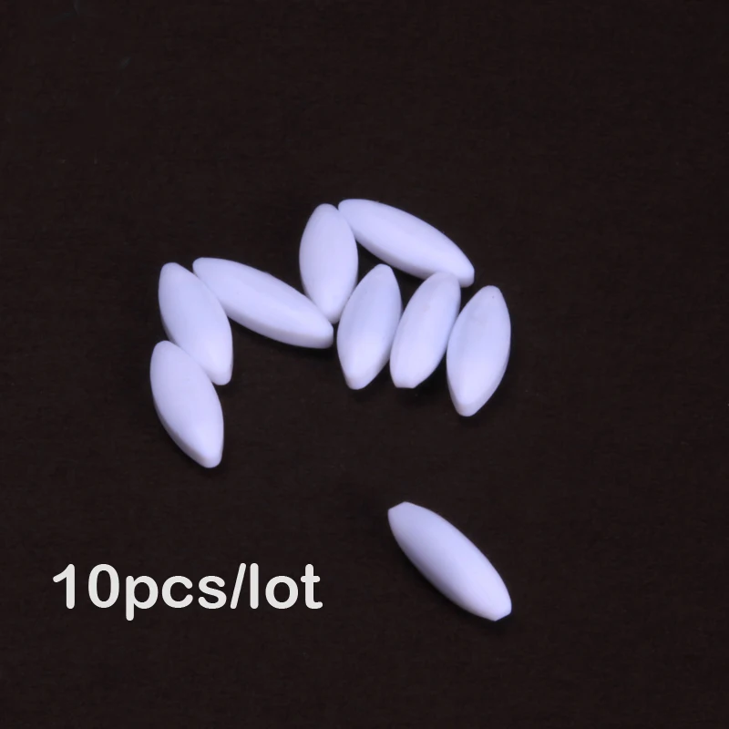 10 шт./партия, магнитная мешалка PTFE, магнитная мешалка, овальная мешалка
