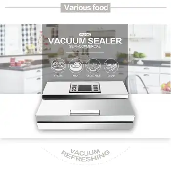 ITOP 110V/220V Household Food Vacuum Sealer Packaging Machine Film Sealer Vacuum Packer With Packing bags