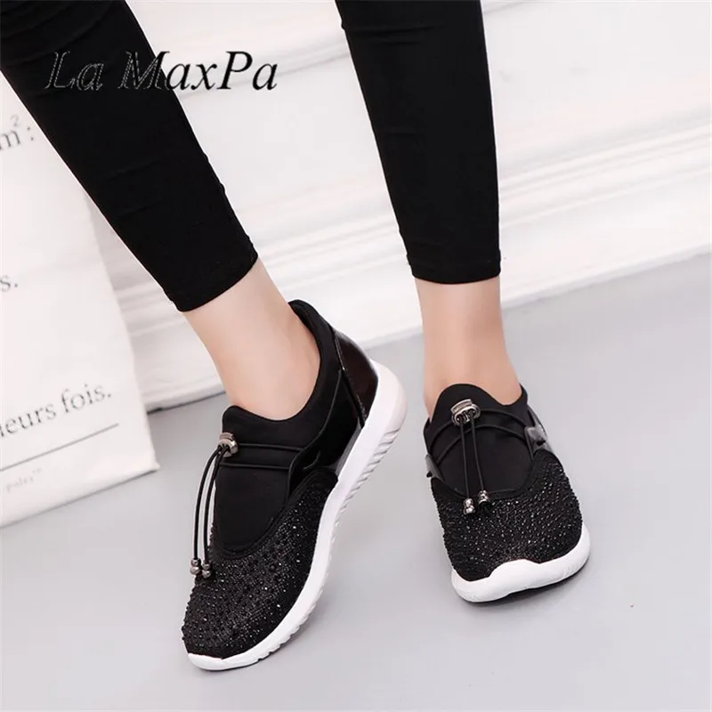 Кроссовки женские с сетчатым верхом Вулканизированная подошва Повседневная