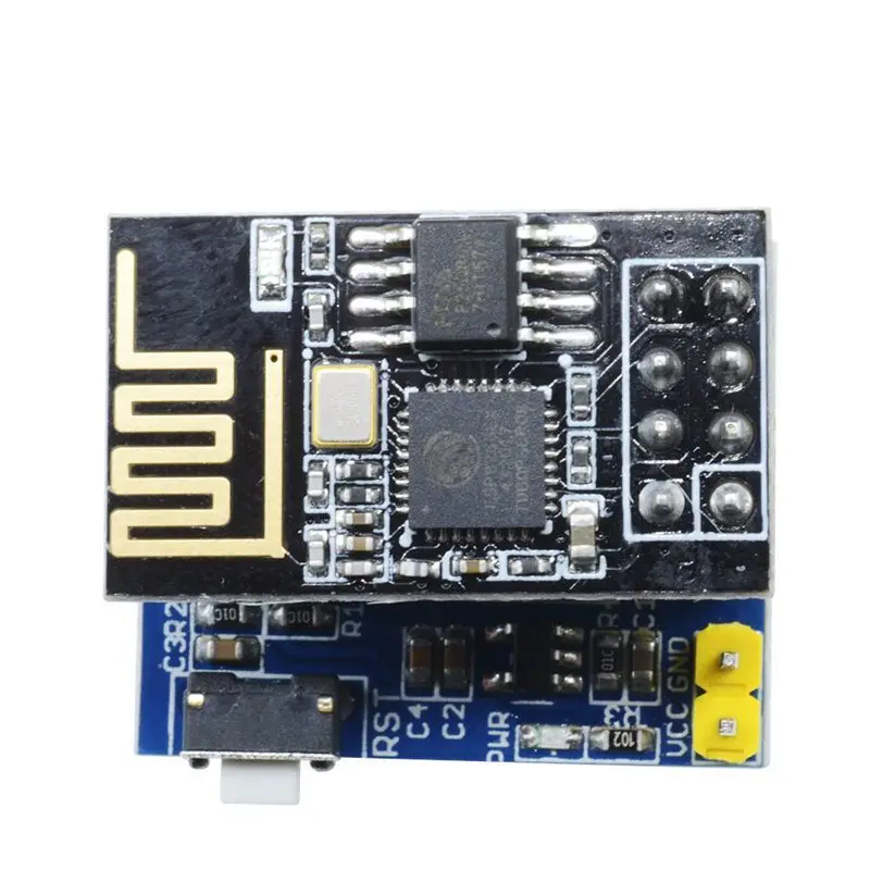 ESP8266 ESP-01S Serial Wireless Transceiver+DHT11 Temperature Humidity Monitor Shield Sensor Wifi Module Adapter Board