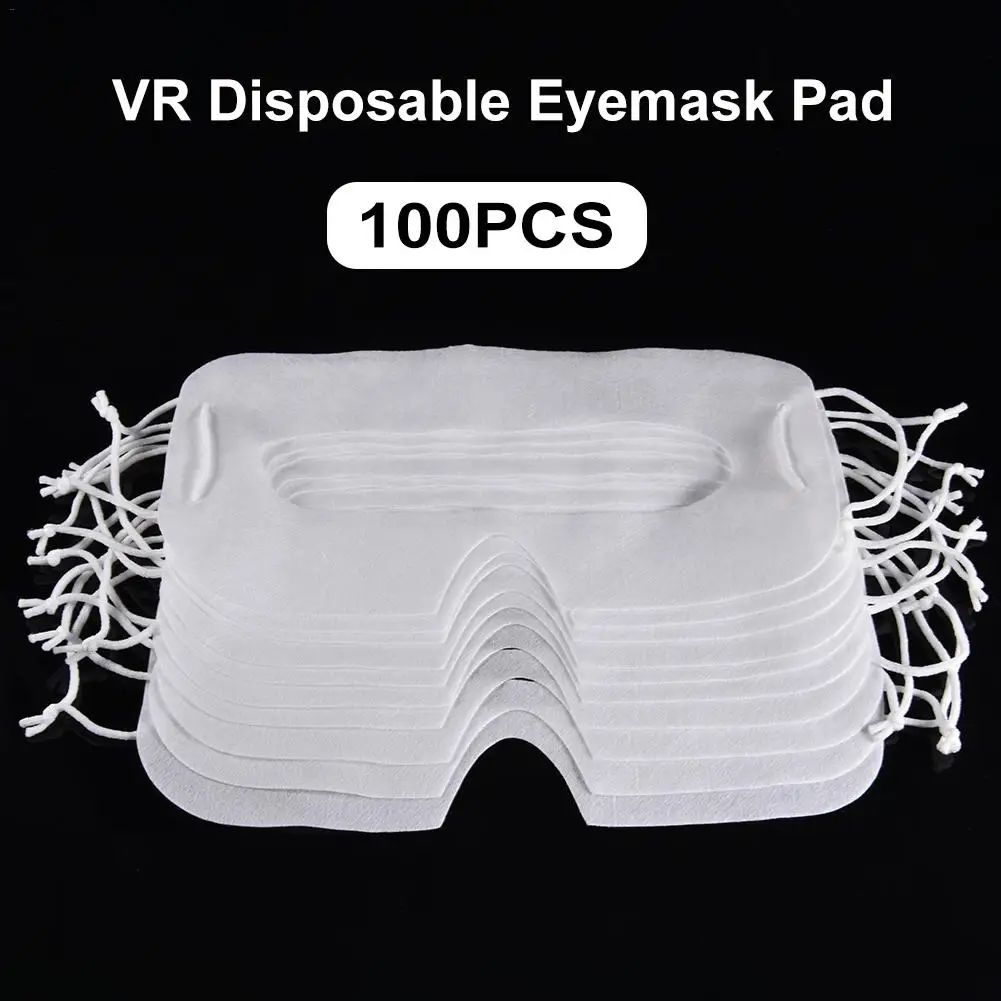 

100Pcs For HTC Vive VR Pro Oculus Quest Rift S GO Case For PS4 VR SAMSUNG Gear VR Daydream Hygiene VR Mask Disposable Eyemask