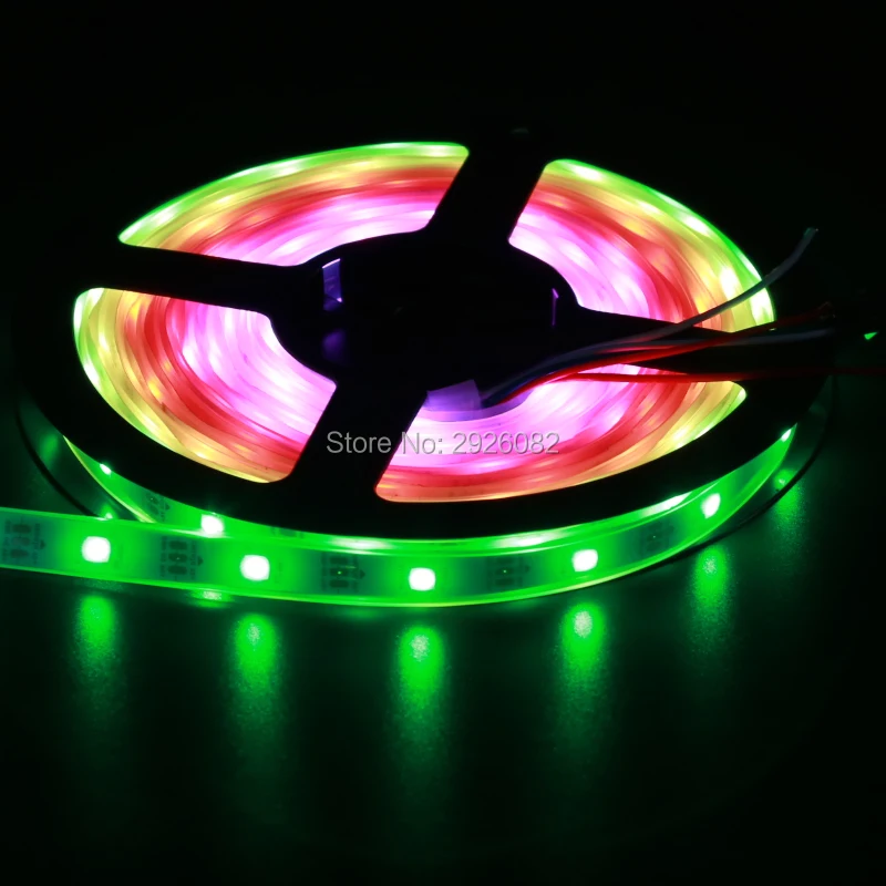 1 м/2 м/4 м/5 м 30/60/74/96/144 светодиодный s/m 5V SK6812 цифровой RGB полосы 5050 SMD ТВ пикселей