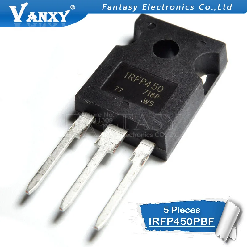 

5pcs IRFP450PBF TO247 IRFP450 TO3P new and original