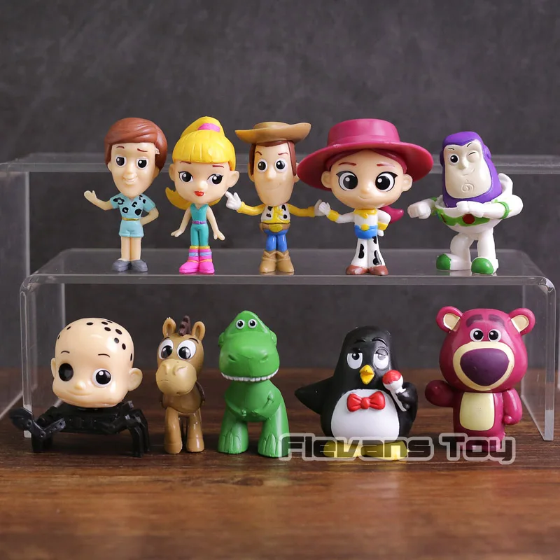 Toy Story Rex Buzz Lightyear Wheezy Bullseye Ken Lotso