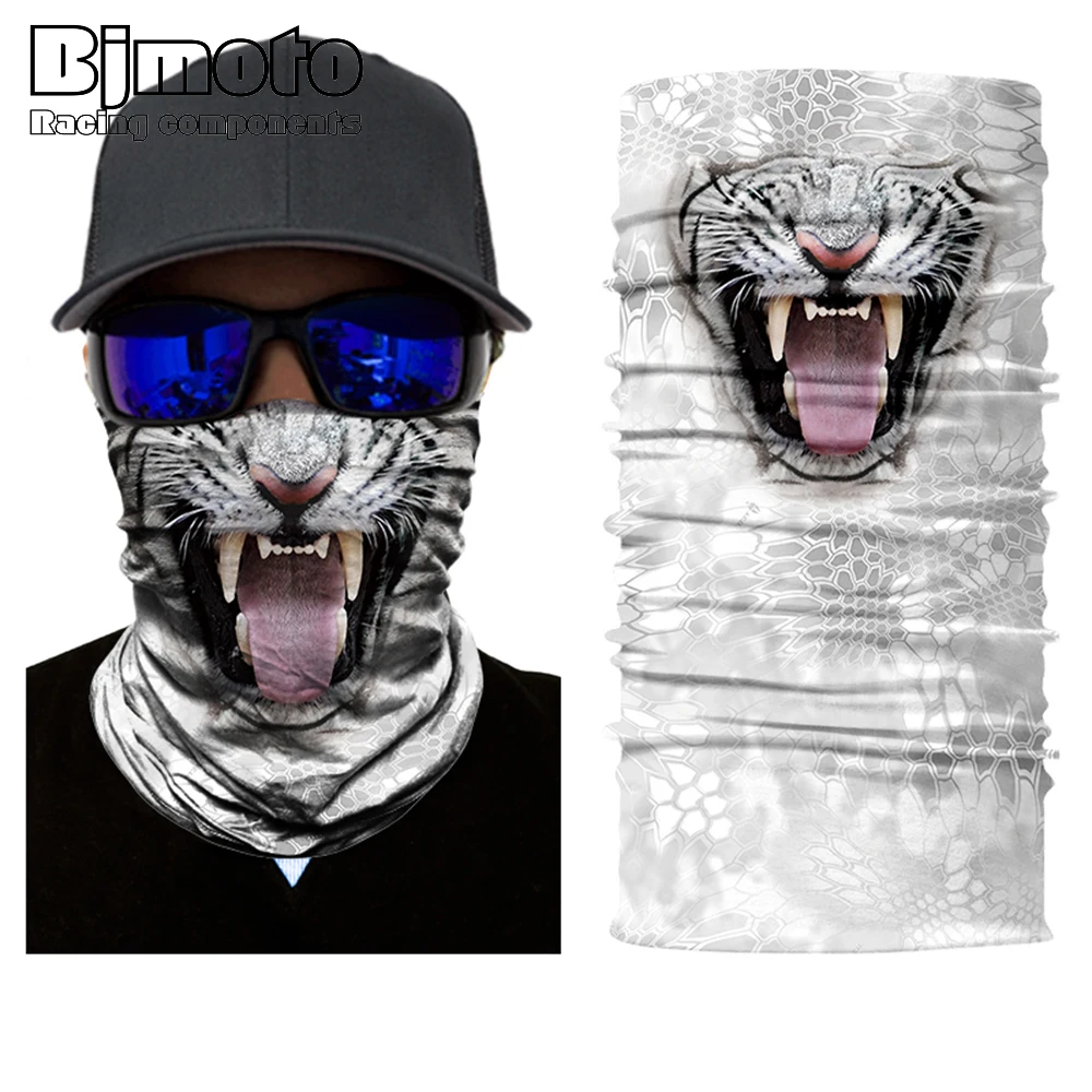 

2019 Biker Fishing Face Mask Shield Headwear Windproof Warm Balaclava Skull Skeleton Tube Neck Scarf Hunting Bandana Headband