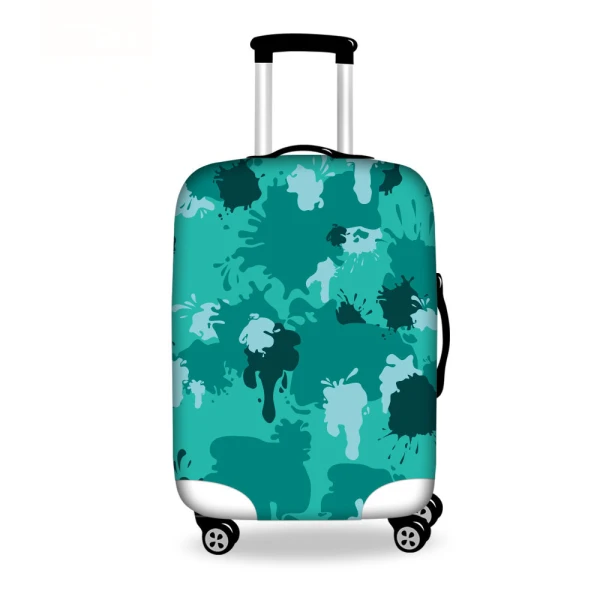 Винтажный защитный чехол для багажа от пыли до 18-32 дюймов, чехол для багажника, водонепроницаемый чехол для дорожного костюма, растягивающийся чехол, аксессуары для багажа - Цвет: HA0134