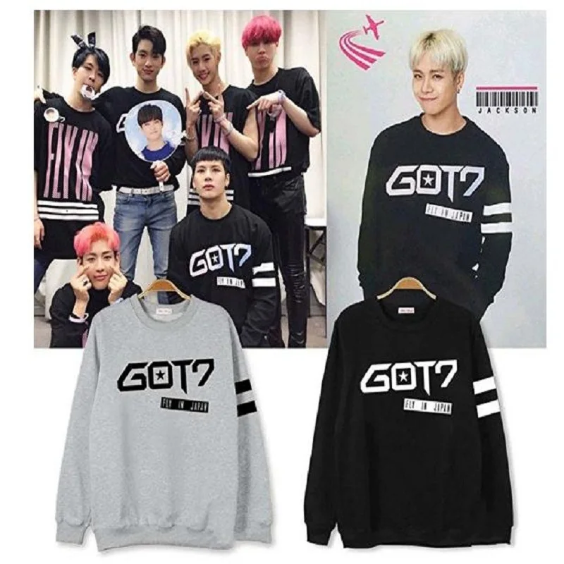 Mainlead KPOP GOT7 Fly In японская кофта Mark Bamboo Yugyeom Куртка Пуловер | Женская одежда