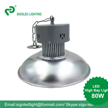Бесплатная shipping-80W LED High Bay подвесной Тип завод склад свет Indust0rial заменить Halgon