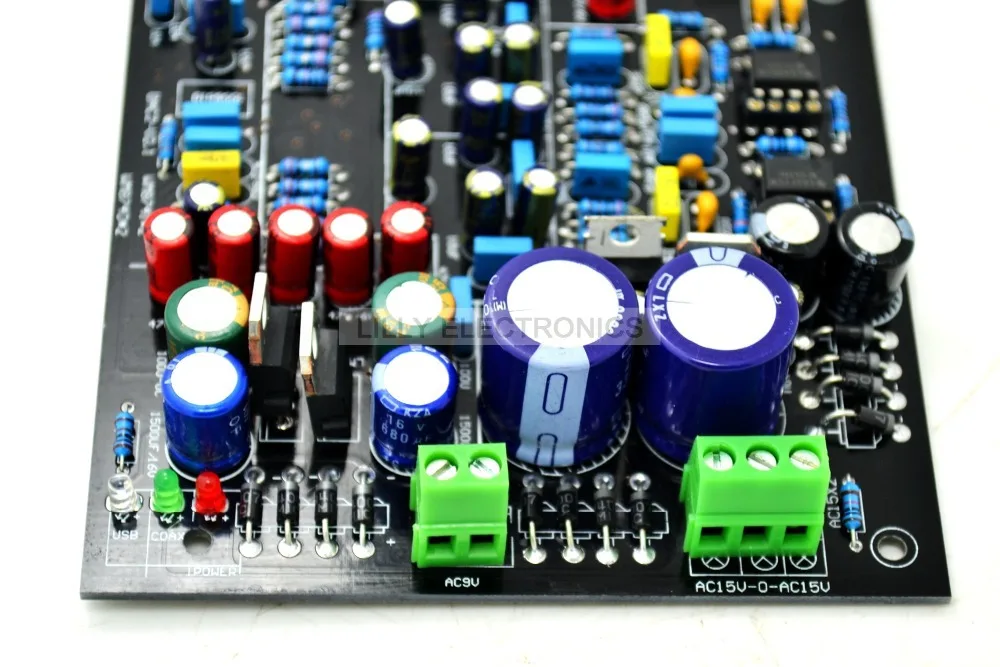 

Coaxial Dual WM8740 DAC USB Decoder Board M8741 High Quality