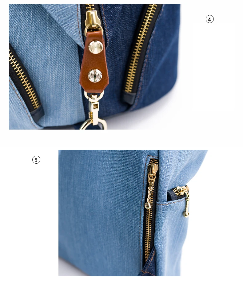 Японские джинсовые женские рюкзаки, школьные сумки для девочек-подростков, Женский качественный дорожный рюкзак, рюкзак, рюкзак сумка через плечо