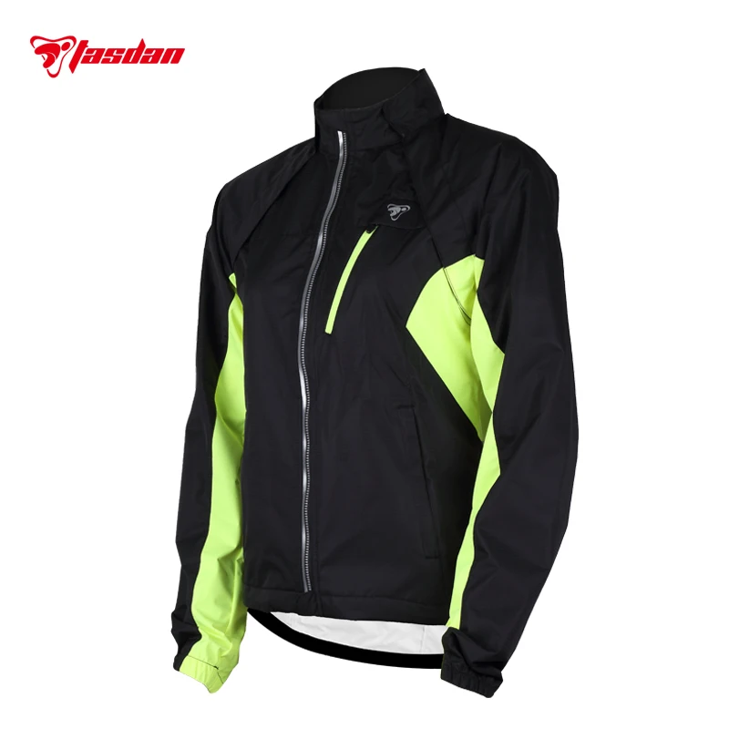 Tasdan Для женщин Велоспорт куртка жилет Для женщин зимний ветер доказательство воды с молнии с куртка жилет съемный Велоспорт одежда